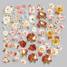 Набор высечек коллекция Miracle flowers 54 шт