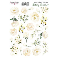 Набір наклейок (стікерів) 26 шт Botany summer №289 Ботанічне Літо