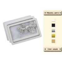 Заготівля для шейкера Шишка 11,5x7,5 см Срібна