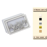 Заготівля для шейкера Winterberries 11,5x7,5 см Срібна Заготівля для шейкера Winterberries 11,5x7,5 см Срібна