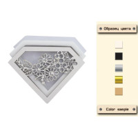 Заготовка для шейкера Ветка рябины 9,6x7 см Золото Заготовка для шейкера Ветка рябины 9,6x7 см Золото