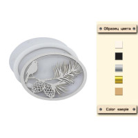 Заготівля для шейкера Птах на гілці 9,3x6,8 см Молочний