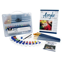 Великий художній набір акрилу 25 предметів ROYAL BRUSH