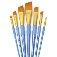 Набір синтетичних пензлів Royal Langnickel RCC 304 - CC 7 PC GT ANGULAR SET