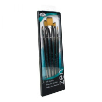 Набір синтетичних пензлів 5 шт Royal Langnickel Zen Brush (set431)