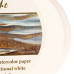 Папір для акварелі PRO CREATE Round 16 см, 300г/м2, 20л, білий папір, SMILTAINIS AS-20 300 /PRO 