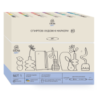 Набір маркерів 99IDEAS Set 1, 60 шт, idea1-am 60set1 арт 811644