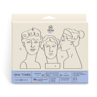 Набір маркерів 99IDEAS Skin Tones, 12 шт, idea1-am 12skton арт 811631