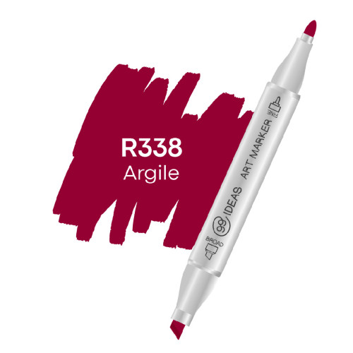 Маркер двухсторонний 99IDEAS Argile, R338 арт 811662