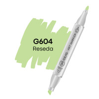 Маркер двосторонній 99IDEAS Reseda, G604 арт 811656