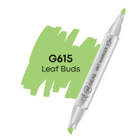Маркер двухсторонний 99IDEAS Почки листья, G615 арт 811587