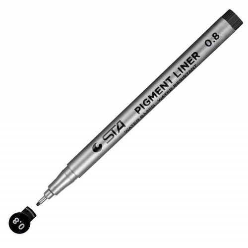Ручка лайнер STA толщина 0,8 мм
