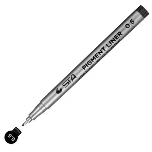 Ручка лайнер STA толщина 0,6 мм
