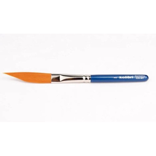 Кисть для пинстрайпинга Kolibri dagger liner NY №2 синтетика, 170021 укороченная ручка