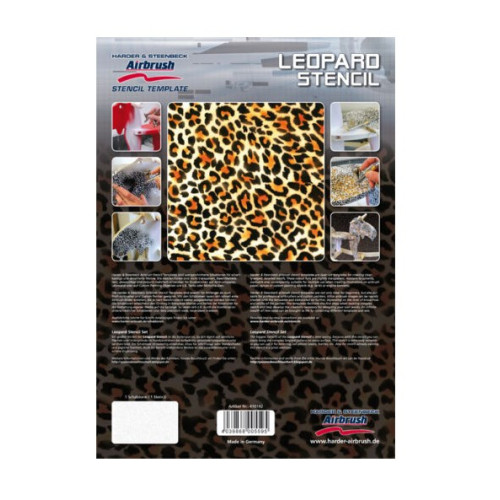 Трафареты Леопард 1 шаблон А4, 410142