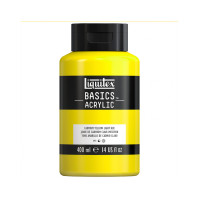 Акрилова фарба Liquitex BASICS 400 мл Кадмій жовтий