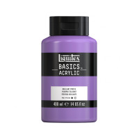 Акриловая краска Liquitex BASICS, 400 мл, Фиолетовый блестящий