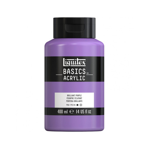 Акриловая краска Liquitex BASICS, 400 мл, Фиолетовый блестящий