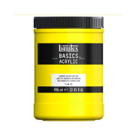 Акрилова фарба Liquitex BASICS 946 мл Кадмій жовтий світлий