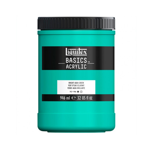 Акриловая краска Liquitex BASICS, 946 мл, Сине-зеленый