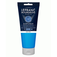 Акрилова фарба Lefranc Fine Acrylic Color 200мл, 067 Royal blye (Королівський синій)