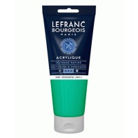 Акриловая краска Lefranc Fine Acrylic Color 200 мл, 549 Veronese green shade (Веронский зеленый)