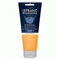 Акриловая краска Lefranc Fine Acrylic Color 200 мл, 816 Naples yellow (Неаполитанский желтый)