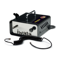 Портативный компресор для аэрографии Iwata IS 35 Ninja Jet Mini