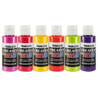 Набір фарб для аерографії AB 5811-00 Pearlized Sampler Set, 60 мл