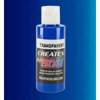 Краска для аэрографии CREATEX AB 5107-10 Transparent Ultramarine Blue (Прозрачный ультрамарин синий) 10 мл(R)