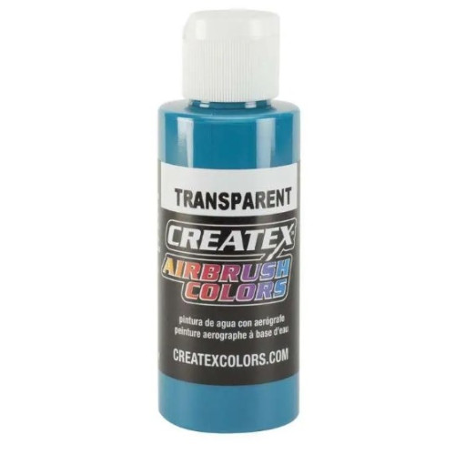 Краска CREATEX AB 5112-02 Transparent Turquoise  (Прозрачная бирюза ) 60 мл