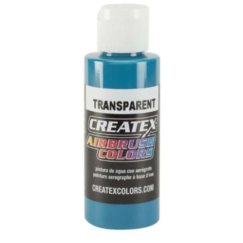 Фарба CREATEX AB 5112-10 Transparent Turquoise (Прозора бірюза) 10 мл(R)