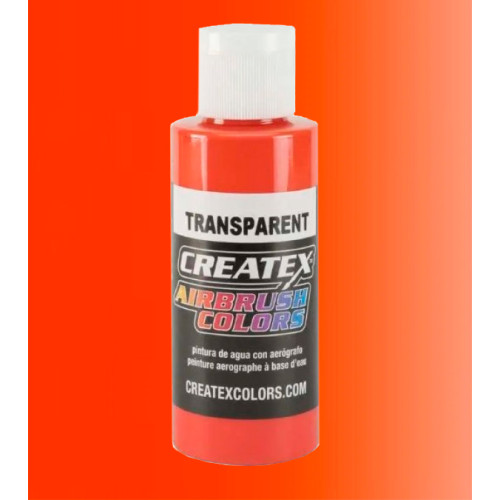 Фарба для аерографії CREATEX AB 5118-02 Transparent Sunset Red (Прозорий червоний захід сонця) 60 мл