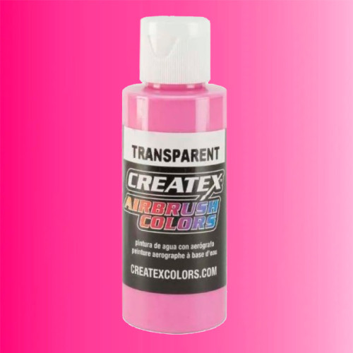 Фарба для аерографії CREATEX AB 5121-10 Transparent Flamingo Pink (Прозорий рожевий фламінго) 10 мл (R)