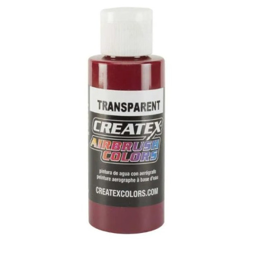 Краска CREATEX AB 5124-10 Transparent Deep Red (Прозрачный темно-красный ) 10 мл(R)