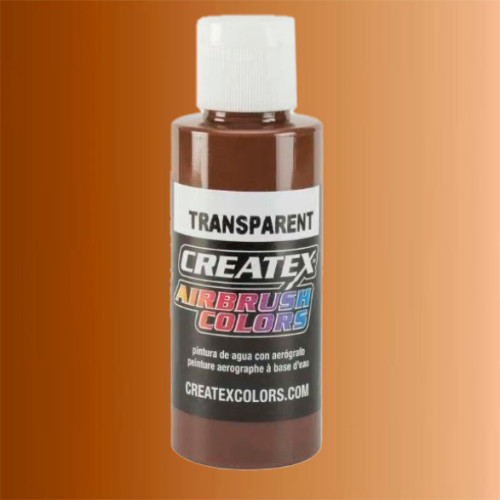 Фарба для аерографії CREATEX AB 5127-10 Transparent Light Brown (Прозорий світло-коричневий) 10 мл (R)