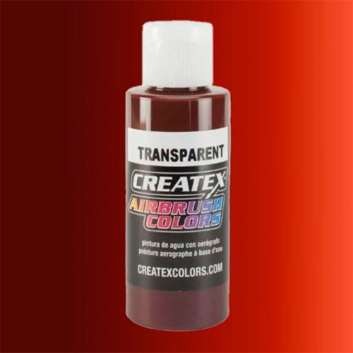Фарба для аерографії CREATEX AB 5136-10 Transparent Red Oxide (Прозорий оксид червоний) 10 мл(R)