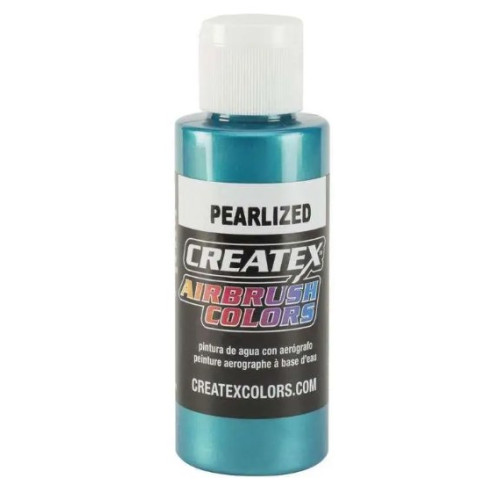 Краска CREATEX AB 5303-02 Pearl Turquoise  (Жемчужно-бирюзовый  ) 60 мл