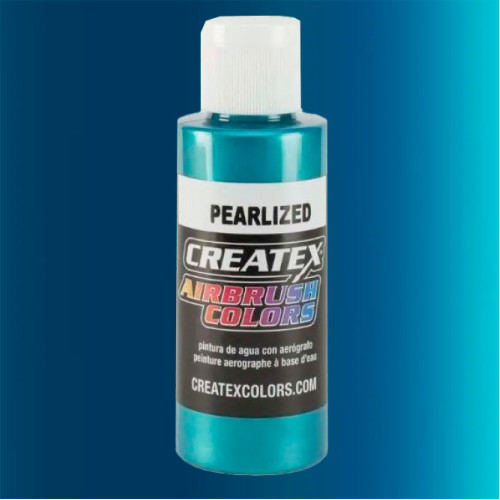 Фарба для аерографії CREATEX AB 5303-10 Pearl Turquoise (Перлинно-бірюзовий) 10 мл(R)