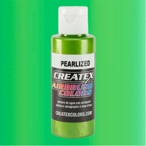 Краска для аэрографии CREATEX AB 5317-30 Pearl Lime Ice (Жемчужный лаймовый лед) 30 мл(R)