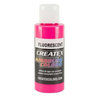 Краска CREATEX AB 5407-10 Fluorescent Hot Pink (Флуоресцентный ярко-розовый ) 10 мл(R)