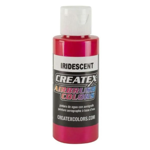Краска CREATEX AB 5501-02 Iridescent Red  (Радужный красный ) 60 мл