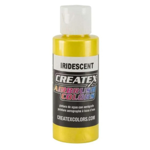 Краска CREATEX AB 5503-02 Iridescent Yellow  (Радужный желтый ) 60 мл