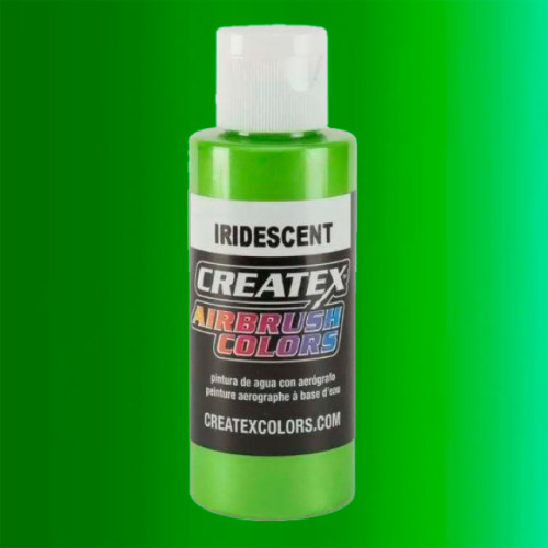 Фарба для аерографії CREATEX AB 5507-02 Iridescent Green (Райдужний зелений) 60 мл