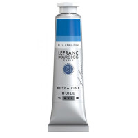 Краска масляная Lefranc Extra Fine 40 мл, 027 Лазурно-голубой (Небесно-синий)