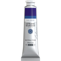 Краска масляная Lefranc Extra Fine 40 мл, 039 Indanthrene blue (Блакитний) new