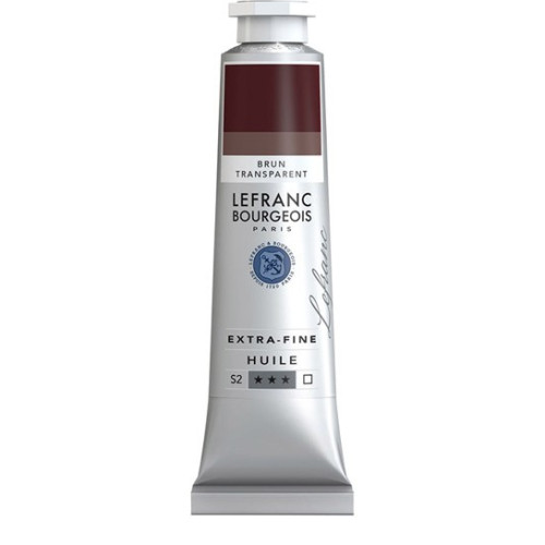 Краска масляная Lefranc Extra Fine 40 мл, 110 Прозрачный коричневый