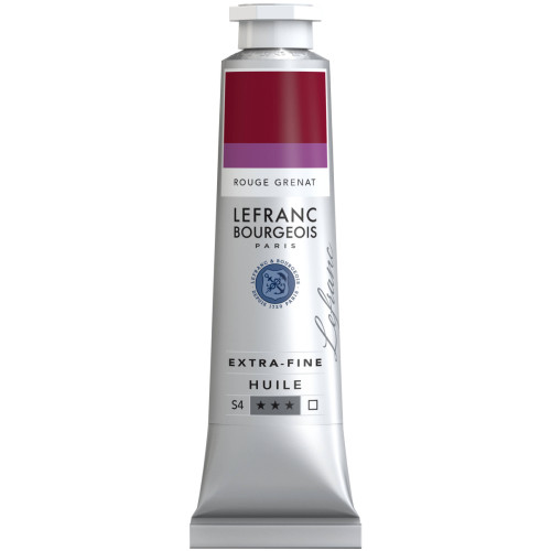 Олiйна фарба Lefranc Extra Fine 40 мл, 377 Garnet red (Червоний гранат)