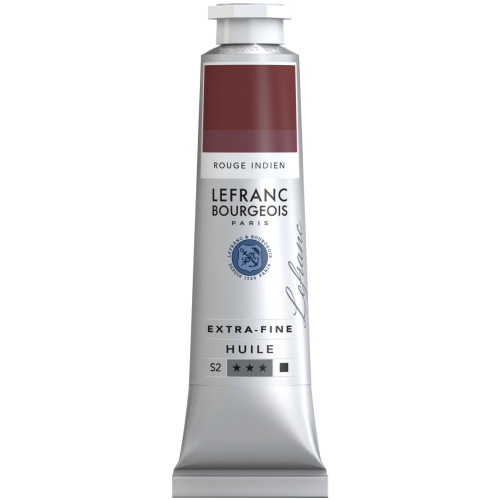Краска масляная Lefranc Extra Fine 40 мл, 378 Индийский красный (Индийский червоний)