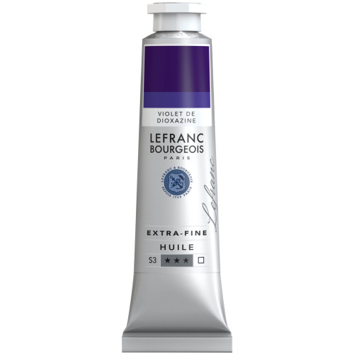 Краска масляная Lefranc Extra Fine 40 мл, 473 Диоксазин фиолетовый (Діоксазин фиолетовый)